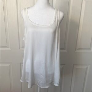LOFT White Sleeveless Blouse